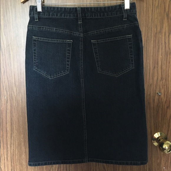 High waisted denim skirt - Picture 2 of 3